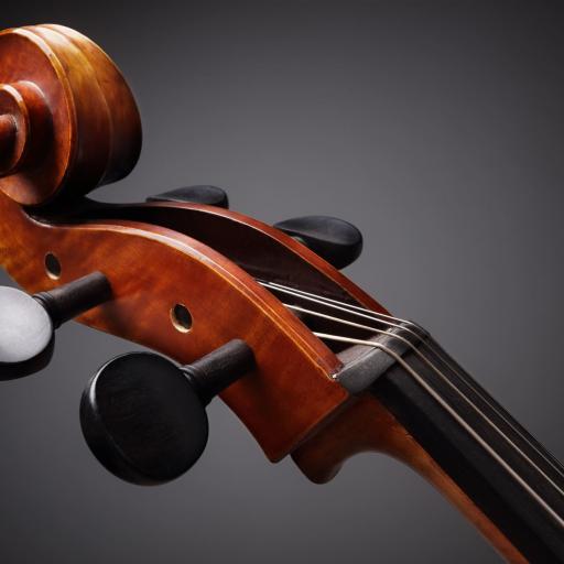 Cello scroll